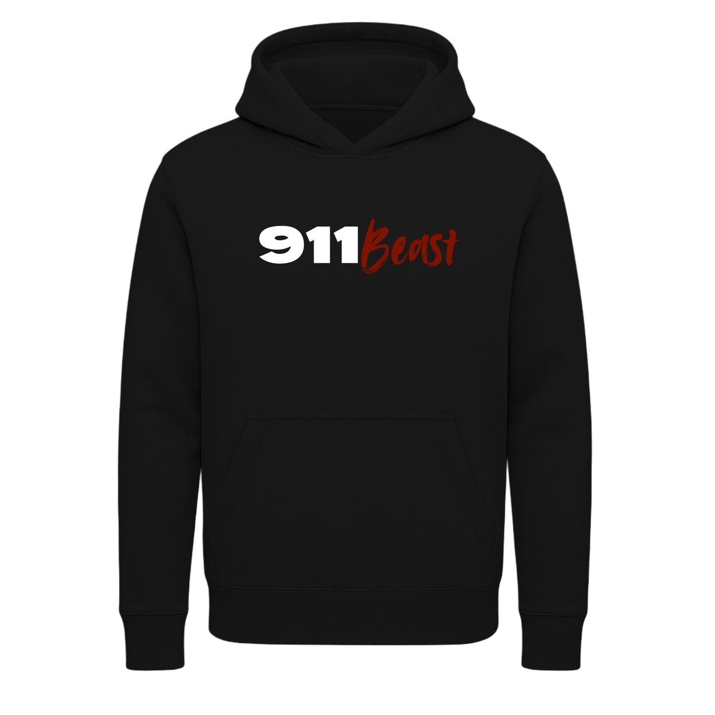 Porsche Red Beast Black Hoodie