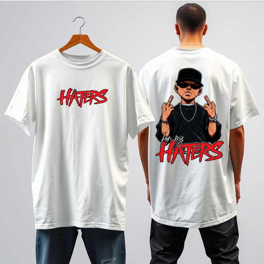 "HATERS" Unisex Oversized T-shirt