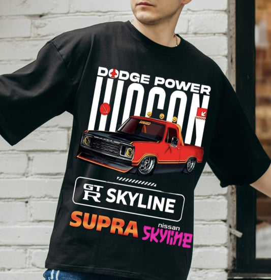 “Speed Machine” Oversized T-Shirt
